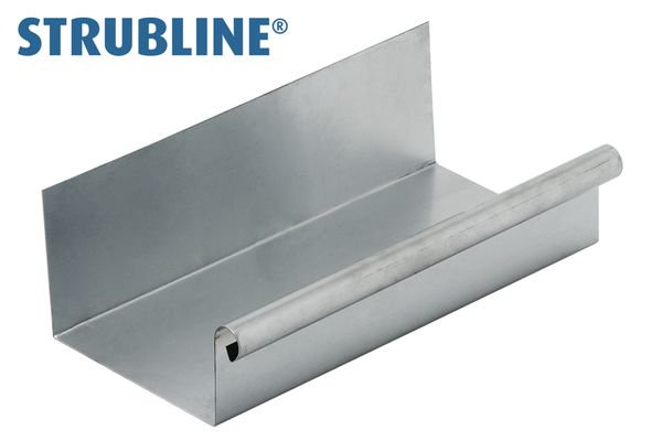 Dachrinnen Anthra/Zink eckig 330mm à 6m - Fischer & Cie AG